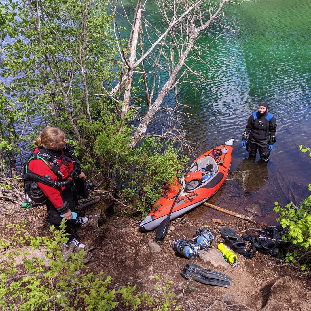 Scuba Diving Clear Lake, Oregon - Scuba Scribbles