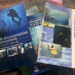 Scuba diving books from different agencies